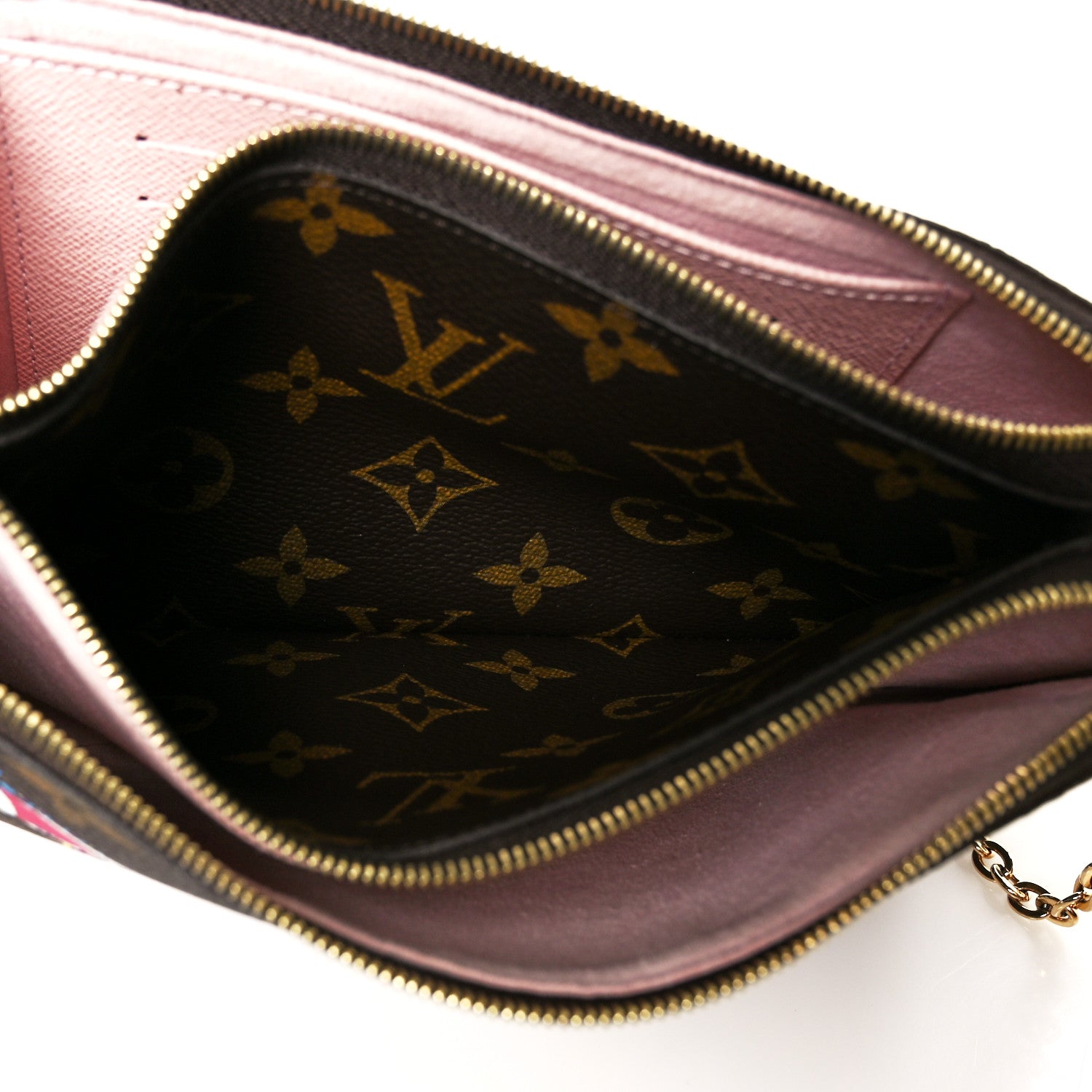 Louis Vuitton Monogram 2020 Christmas Animation Big Wheel Double