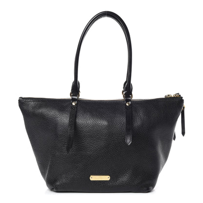 Burberry London Grainy Calfskin Small Salisbury Tote Black 1 of 10