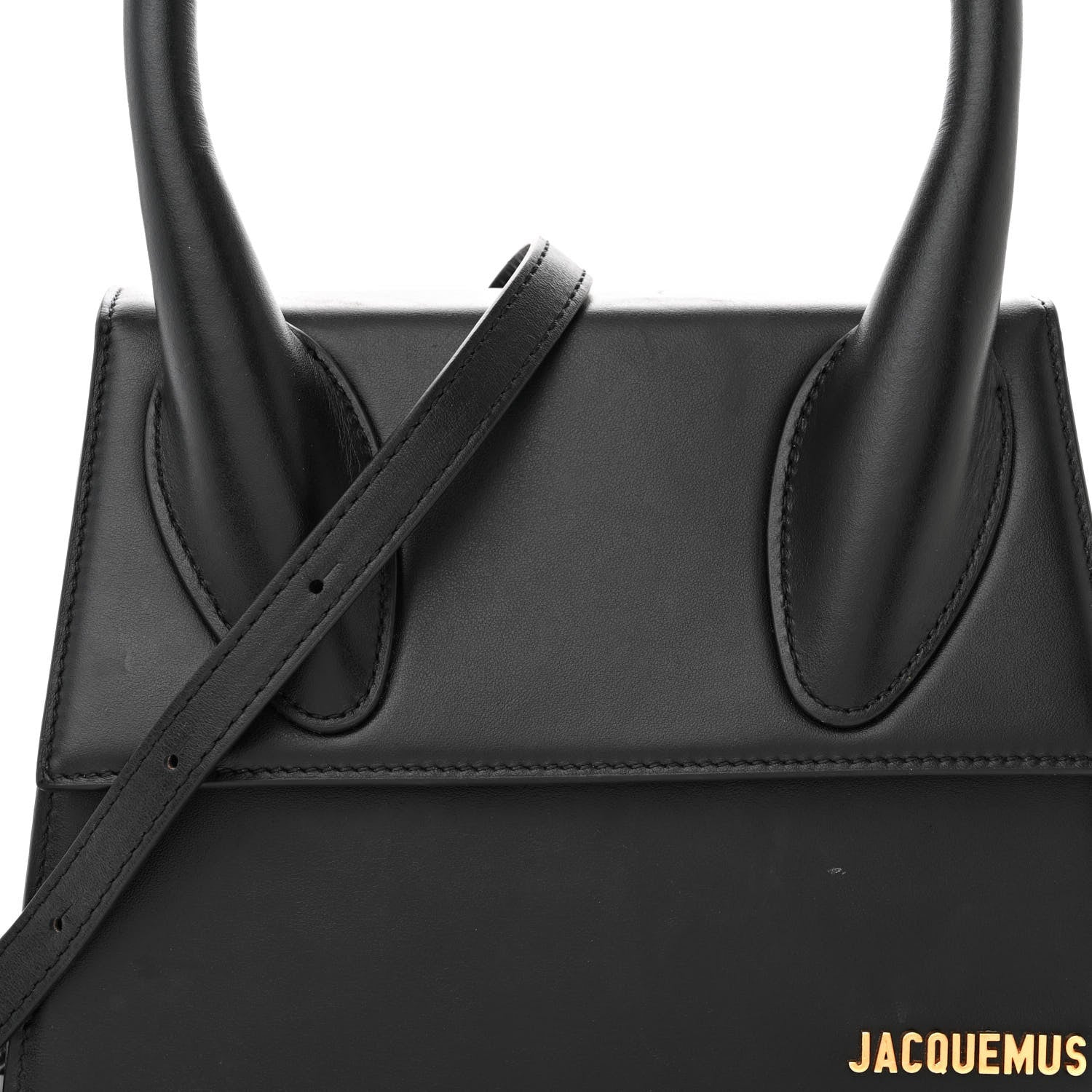 Jacquemus Smooth Calfskin Le Grand Chiquito Black 7 of 13