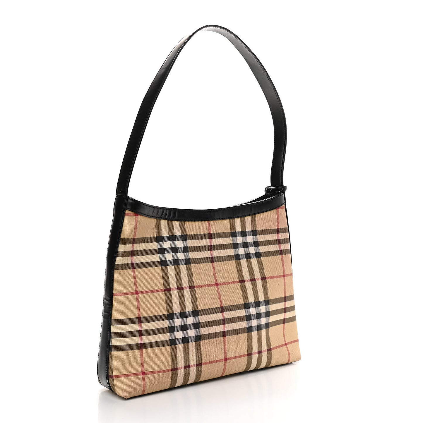 Vintage Check Shoulder Bag Black