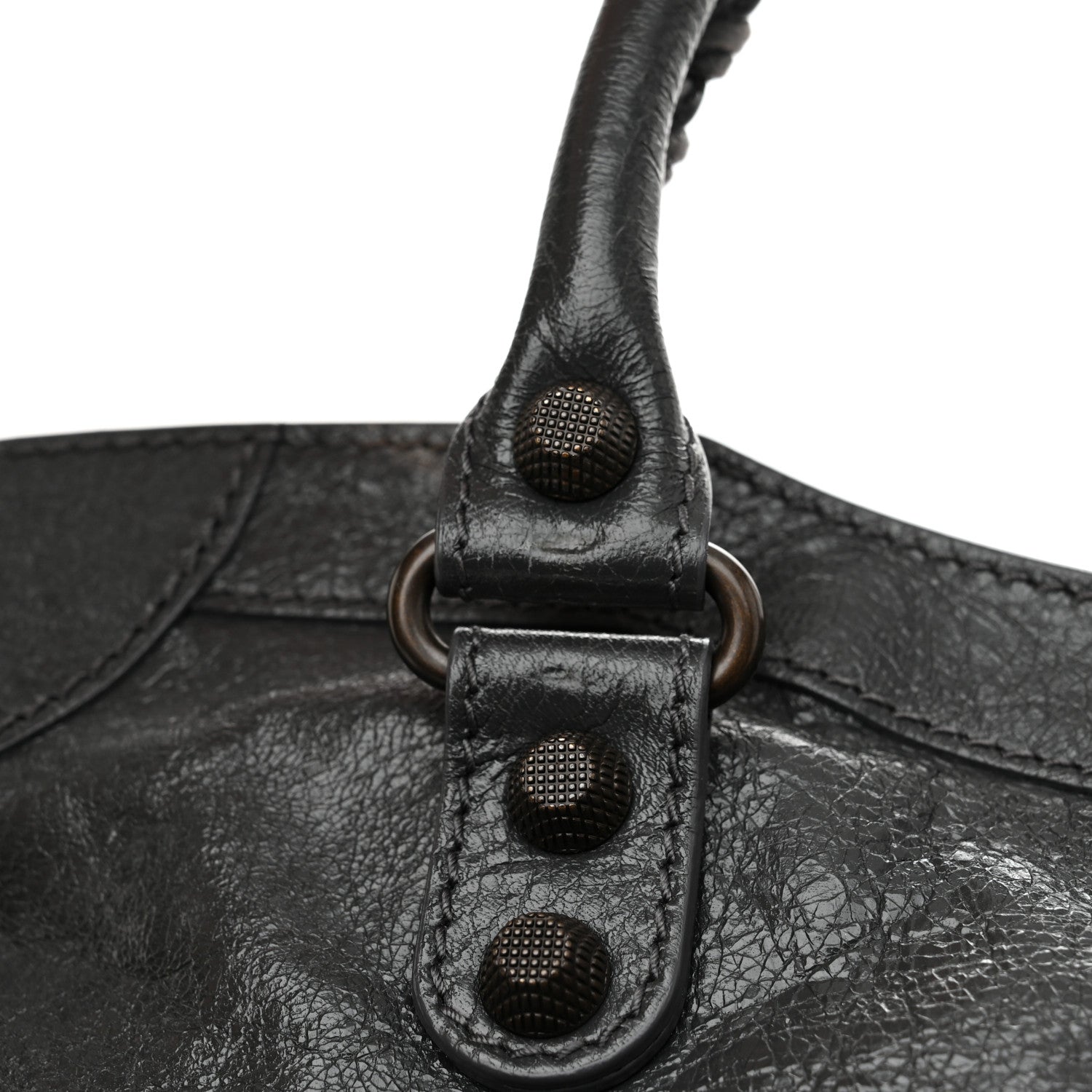 Balenciaga Agneau Giant 12 Gunmetal Hardware City Gris Fossile 14 of 15