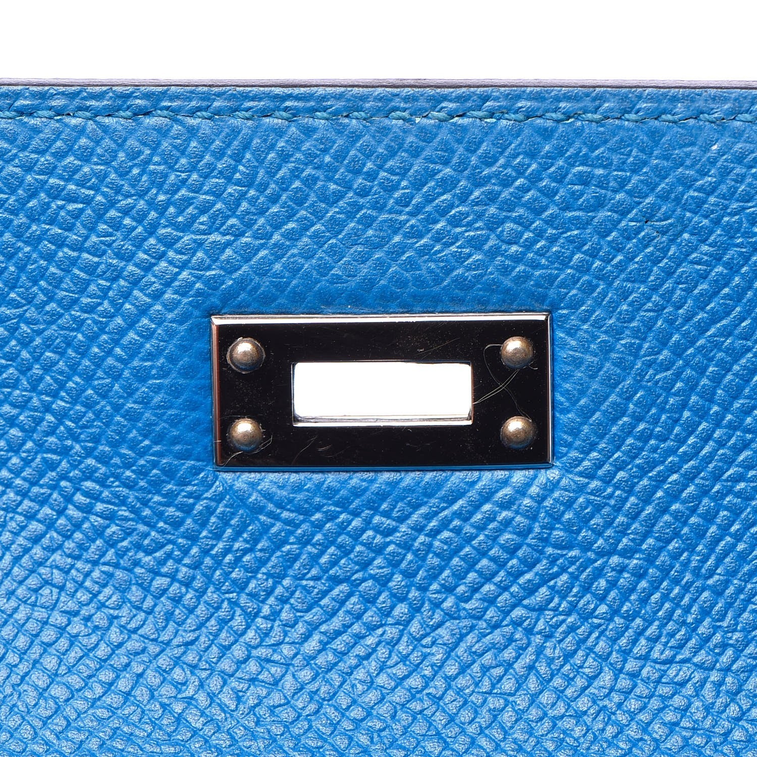 Hermes Epsom Kelly Sellier 25 Bleu Zanzibar 18 of 37