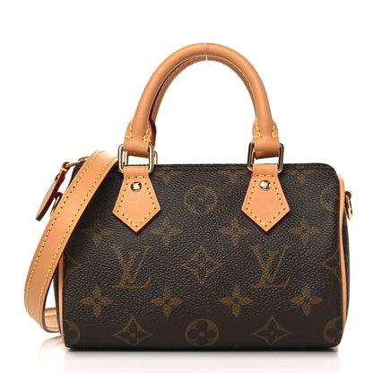 Louis Vuitton Monogram Nano Speedy Bandouliere 1 of 8
