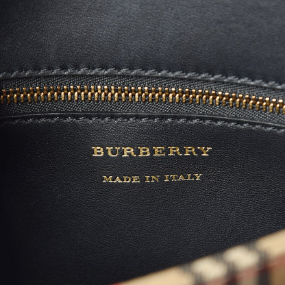 Burberry Smooth Calfskin Link Shoulder Bag Black 7 of 10