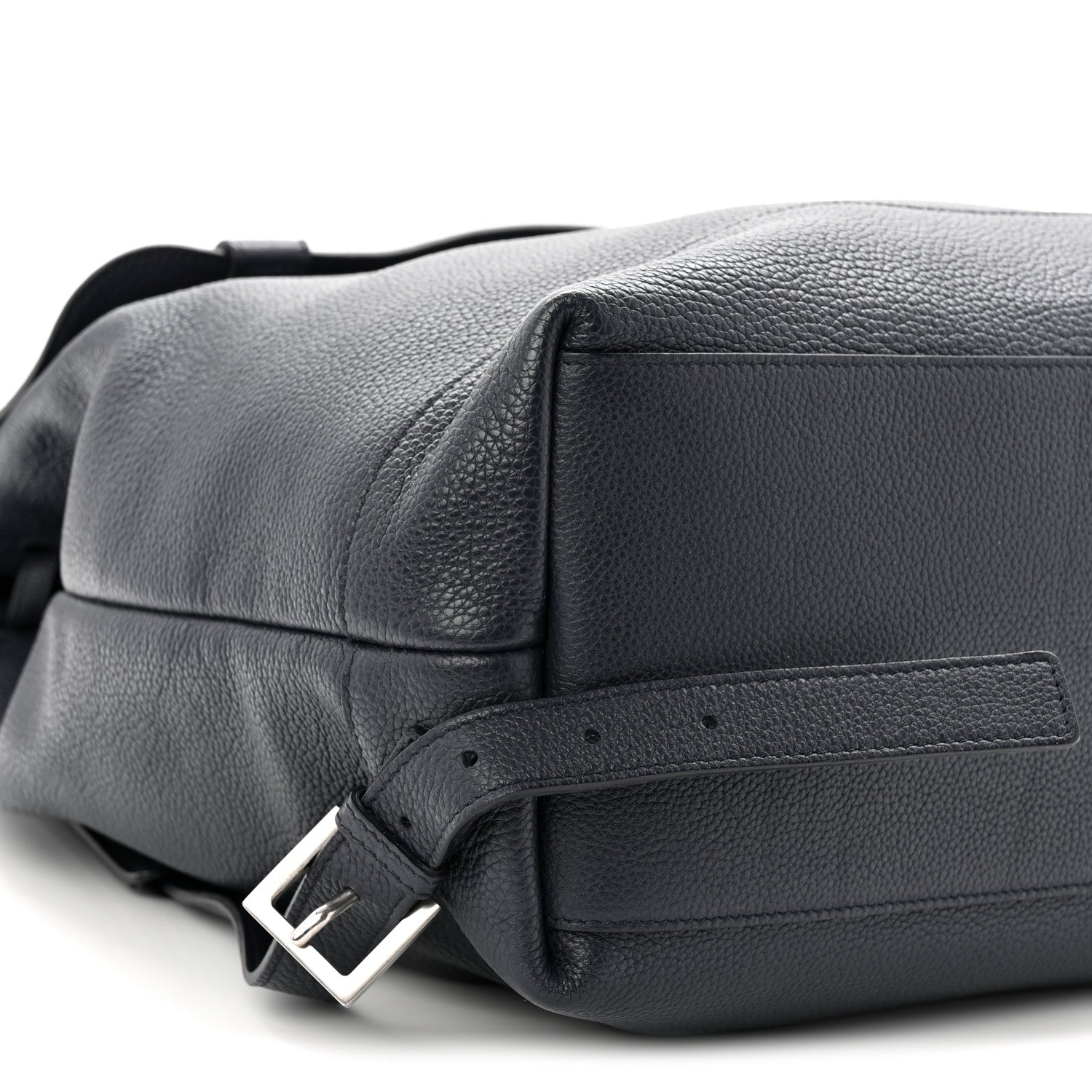 Saint Laurent Grained Calfskin Sac De Jour Backpack Navy 9 of 10
