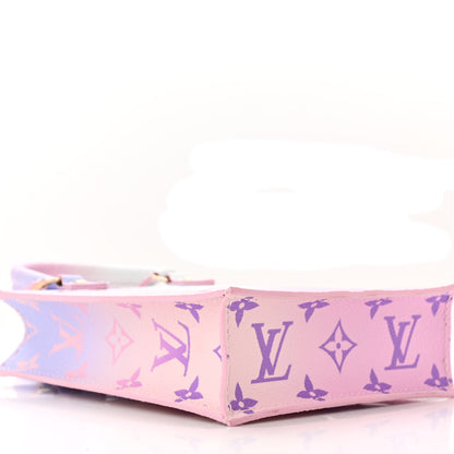 Louis Vuitton LOUIS VUITTON Monogram Giant Spring In The City Petit Sac Plat Sunrise Pastel 8 of 10