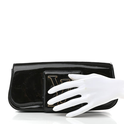 Louis Vuitton Patent Sobe Clutch Blue Infini 2 of 8