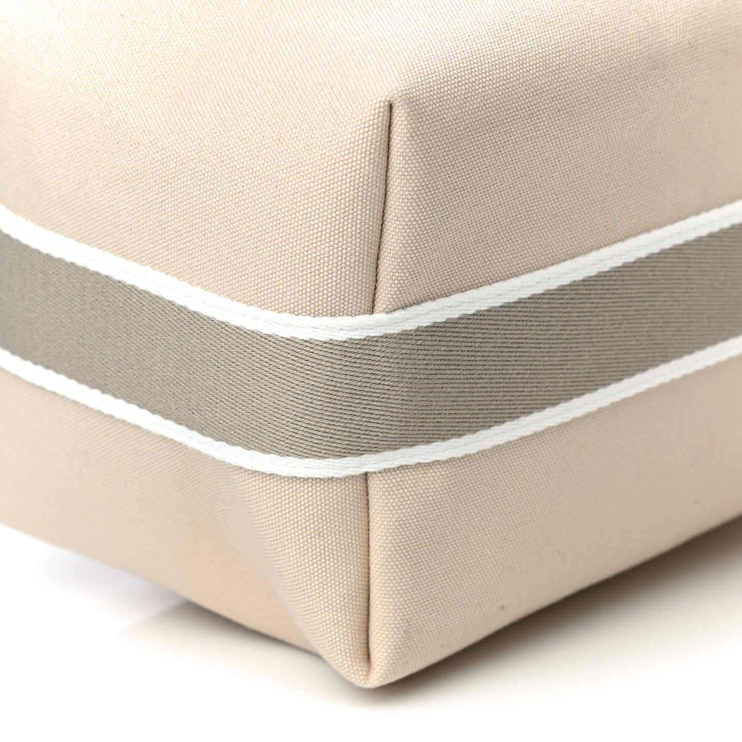 Canvas Large Bride-A-Brac Pouch Natural