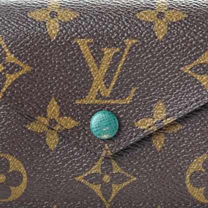 Louis Vuitton Monogram Compact Marie Wallet Vert 8 of 9