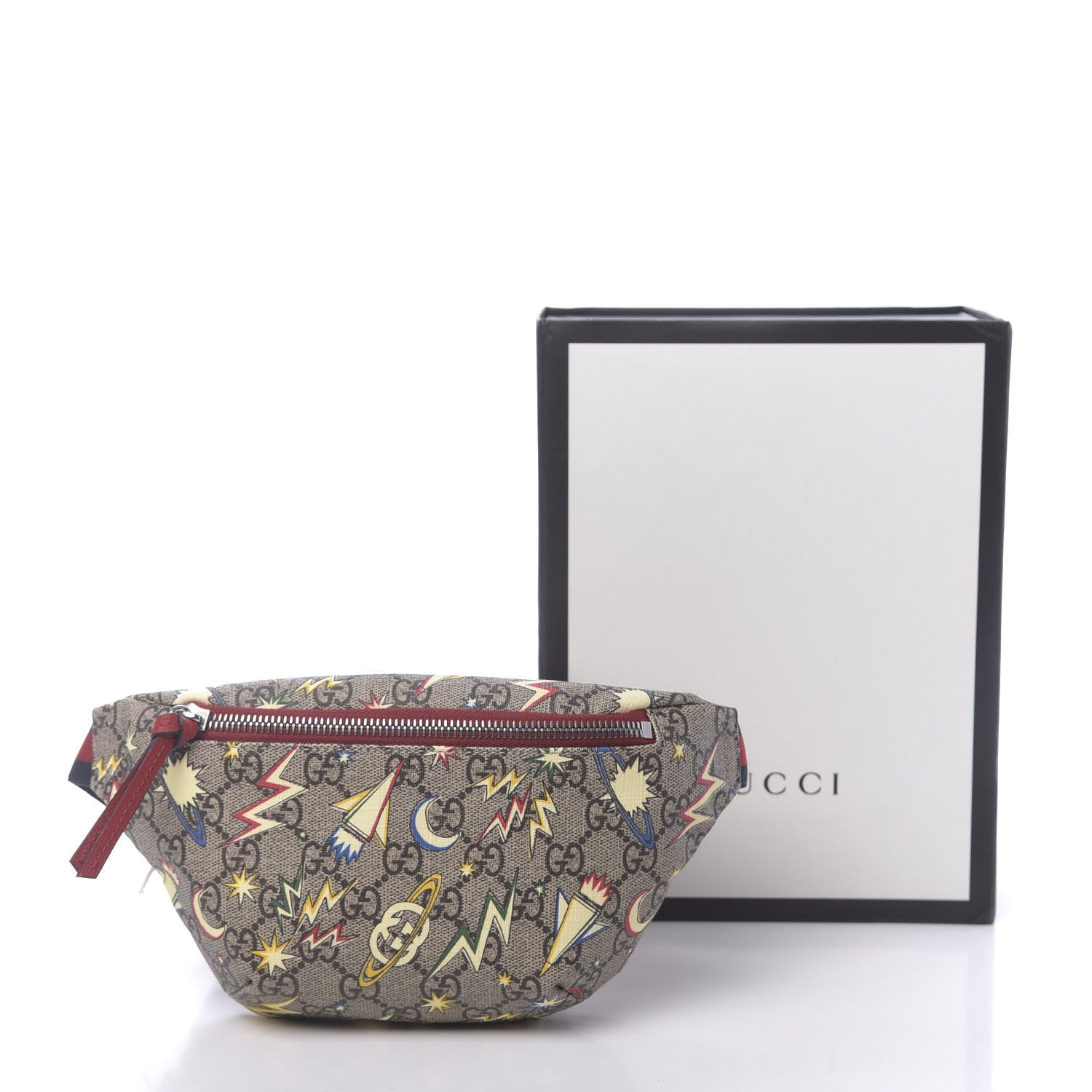 Gucci GG Supreme Monogram Childrens Space Print Belt Bag Multicolor 11 of 11