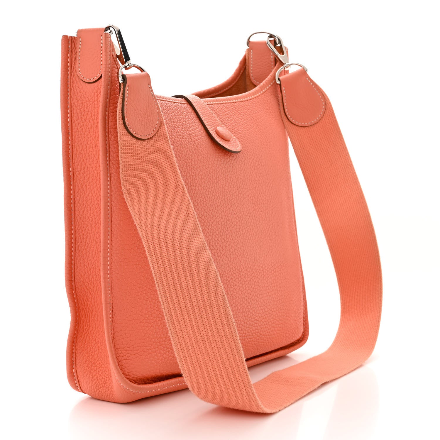 Hermes Taurillon Clemence Evelyne PM Crevette 3 of 11