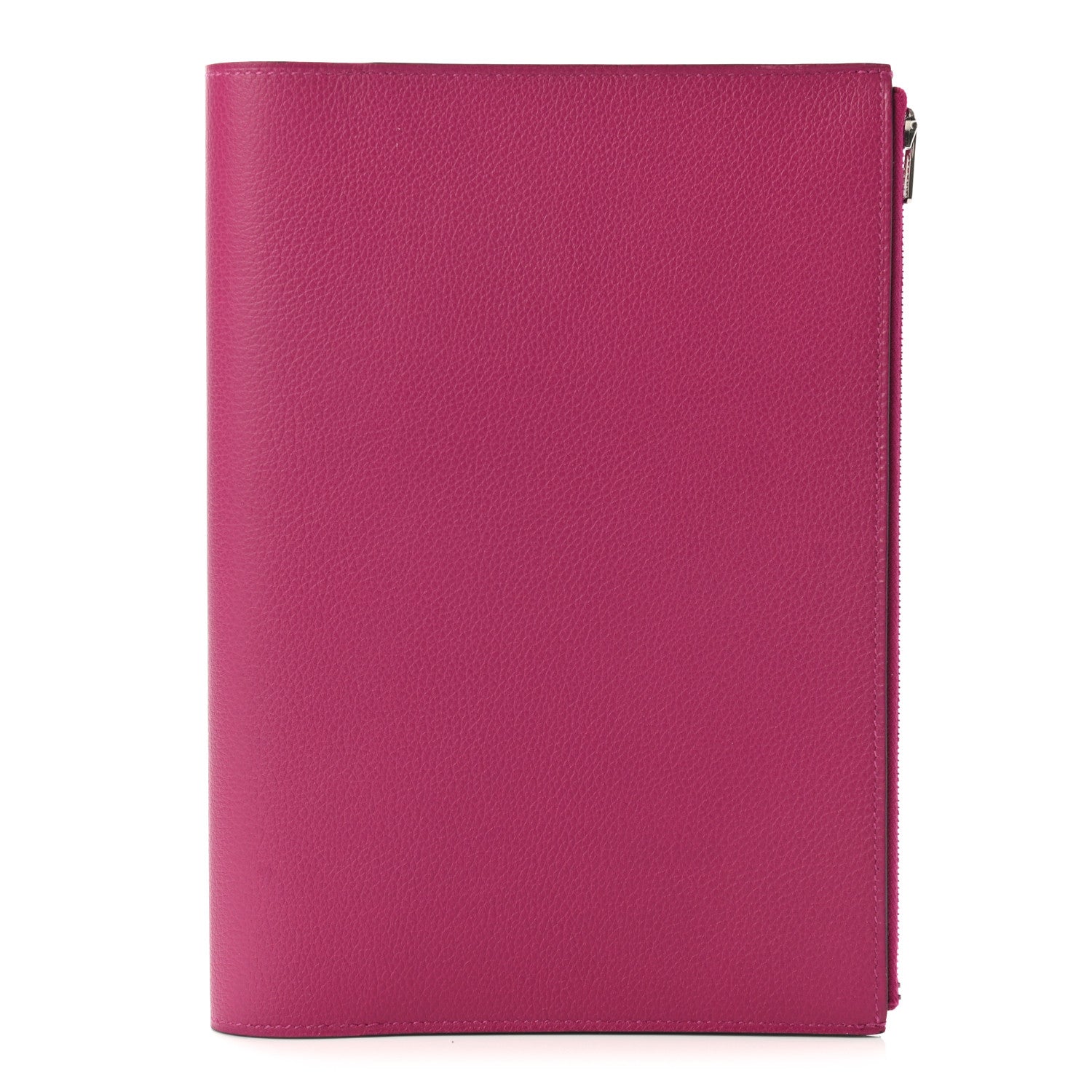 Hermes Evercolor Eazip Book Cover Rose Pourpre 1 of 10
