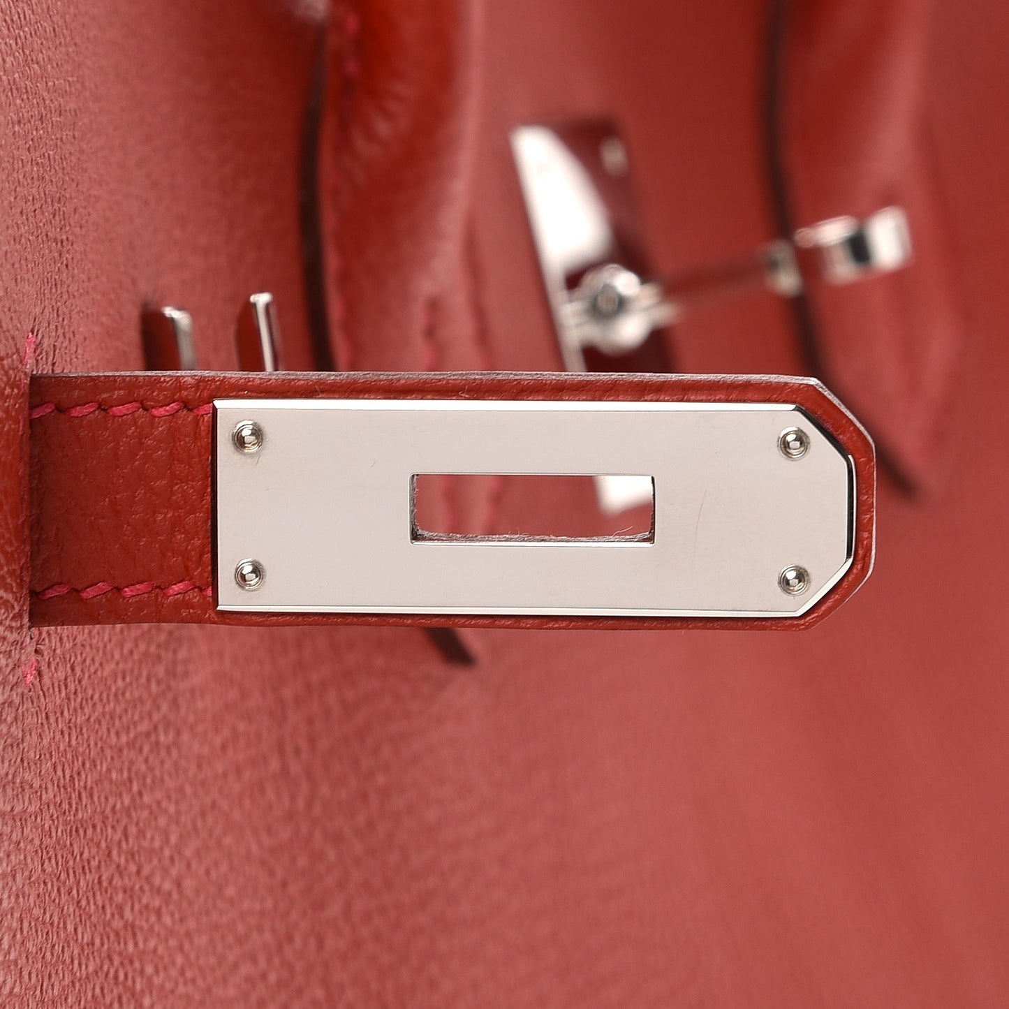 Togo Birkin 35 Rouge Casaque
