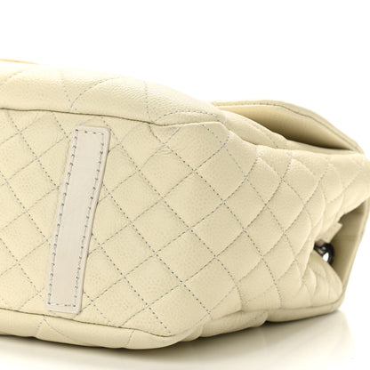 Chanel Caviar Quilted Coco Casual Flap Ivory 11 of 11