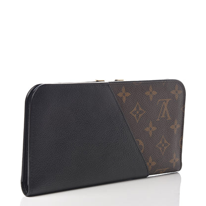 Louis Vuitton Monogram Monogram Kimono Wallet Black 2 of 5