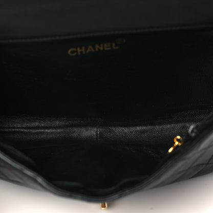 Chanel Lambskin Quilted Medium Double Sided Flap Black 5 of 10