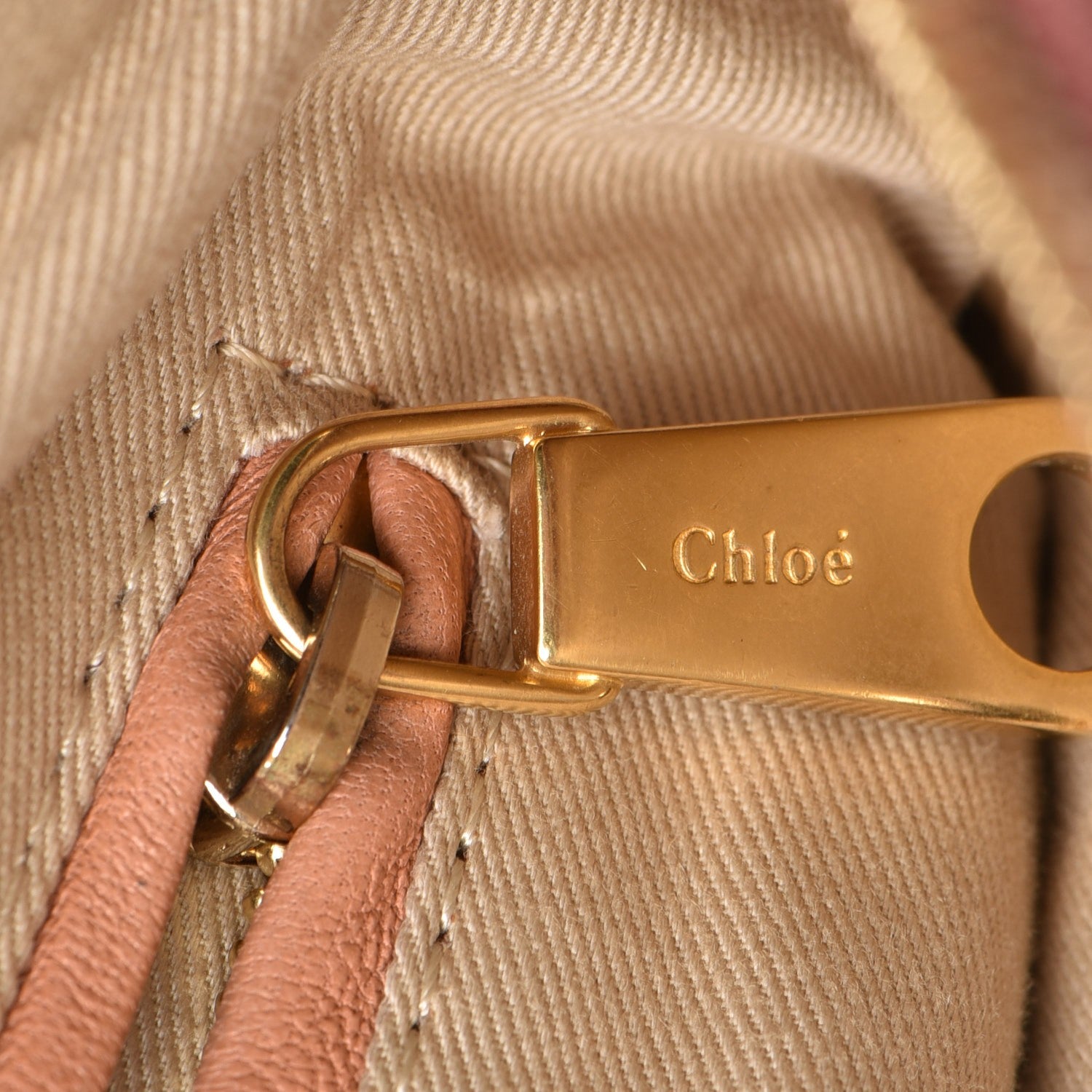 Chloe Calfskin Large Marcie Satchel Pink 9 of 14