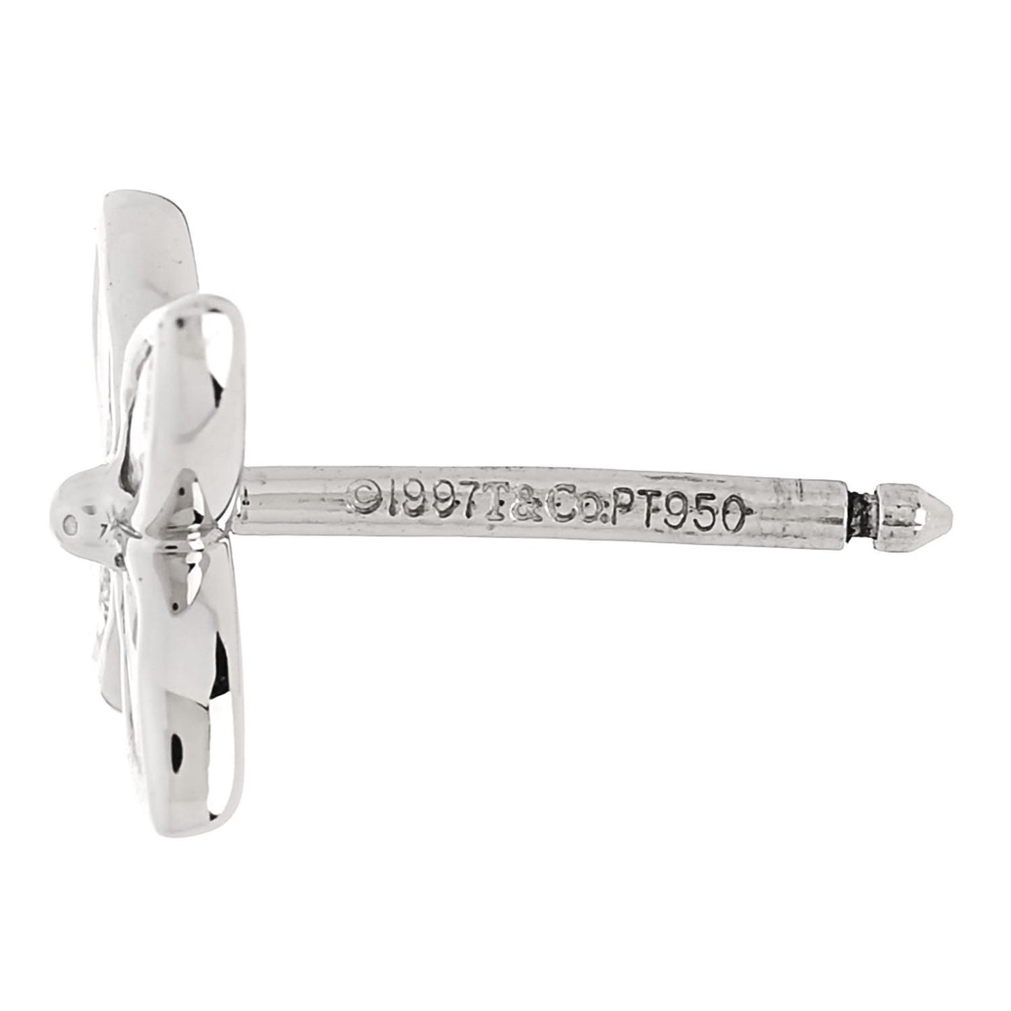 Platinum Diamond .56ctw Victoria Earrings