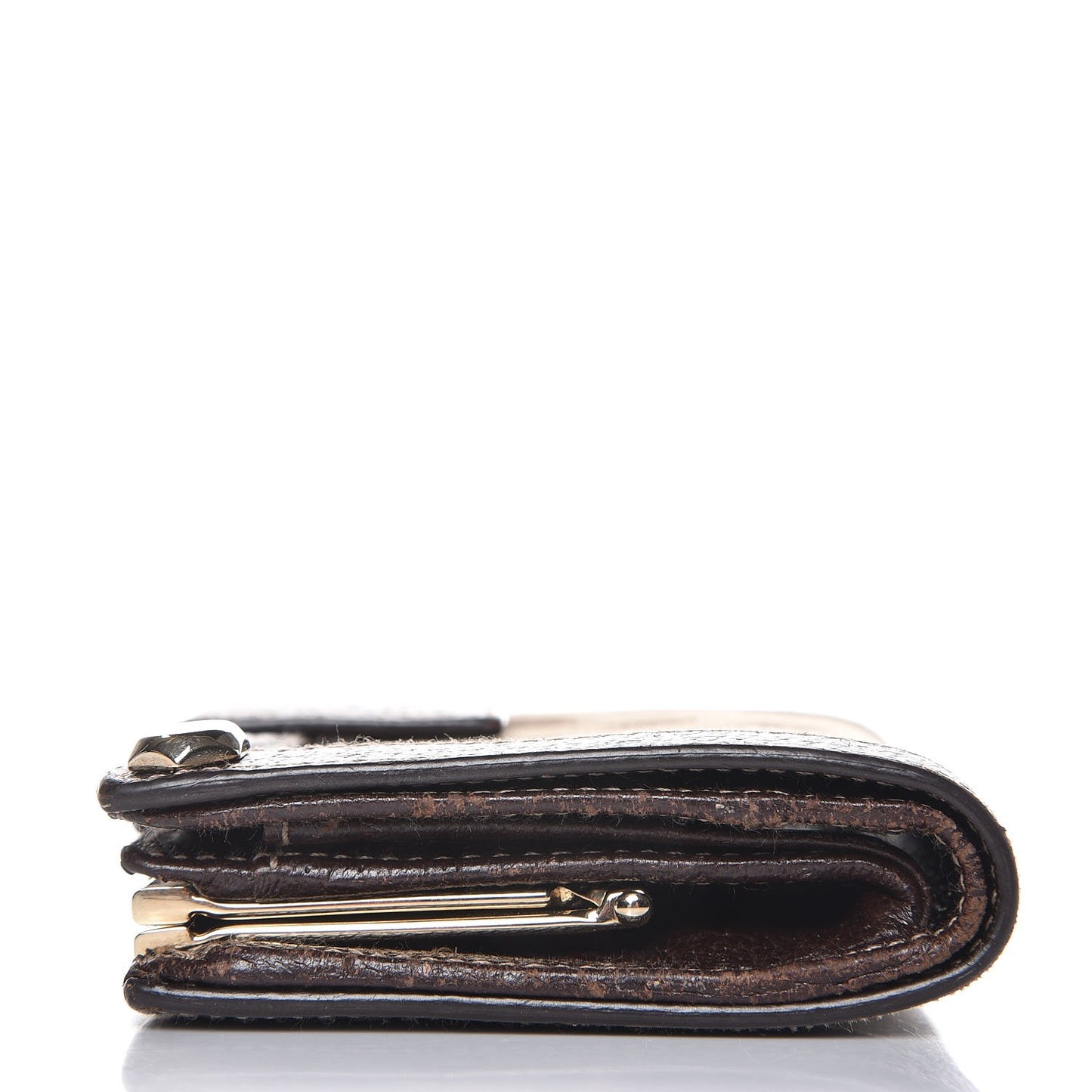 Monogram Charmy French Wallet Dark Brown