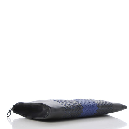 Bottega Veneta Nappa Intrecciato Document Case Tourmaline Cobalt Blue 4 of 8