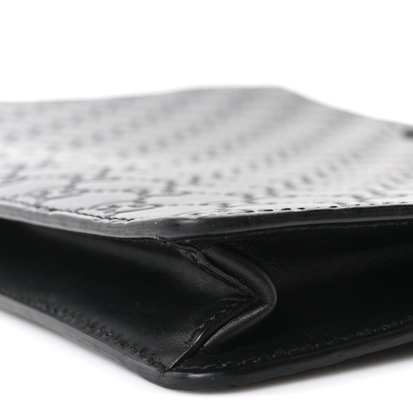 Guccissima Signature Messenger Bag Black