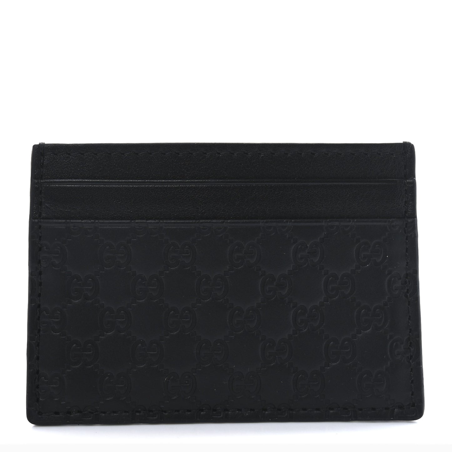 Microguccissima Card Holder Black