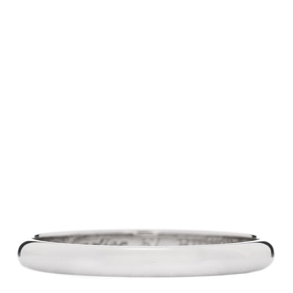 Cartier Platinum 2.5mm 1895 Wedding Band Ring 57 8 1 of 5