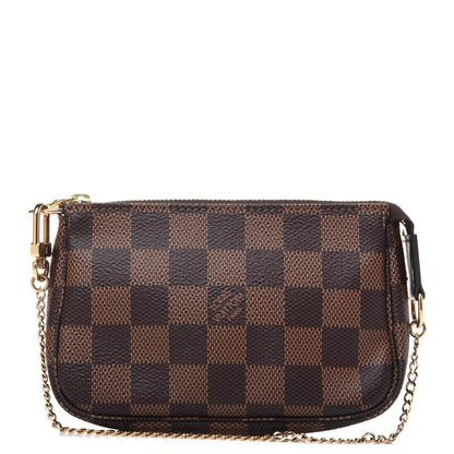 Louis Vuitton Damier Ebene Mini Pochette Accessories 1 of 10