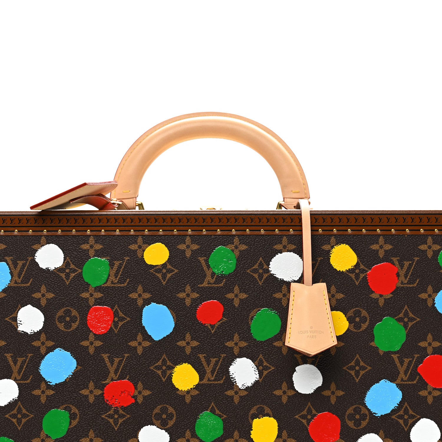 Louis Vuitton LV X YK Monogram Dots Trunk 60 6 of 9