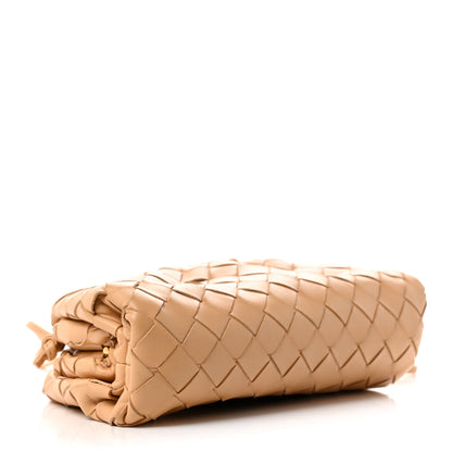 Bottega Veneta Nappa Intrecciato The Mini Pouch Almond 4 of 10