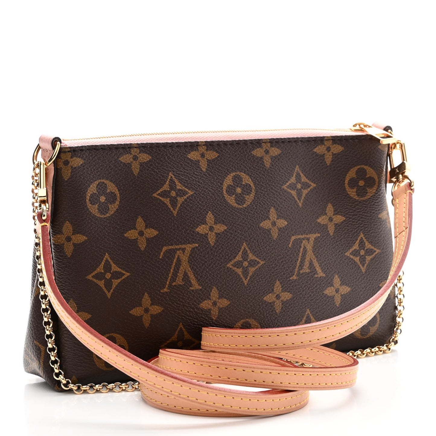 Monogram Pallas Clutch Rose Poudre
