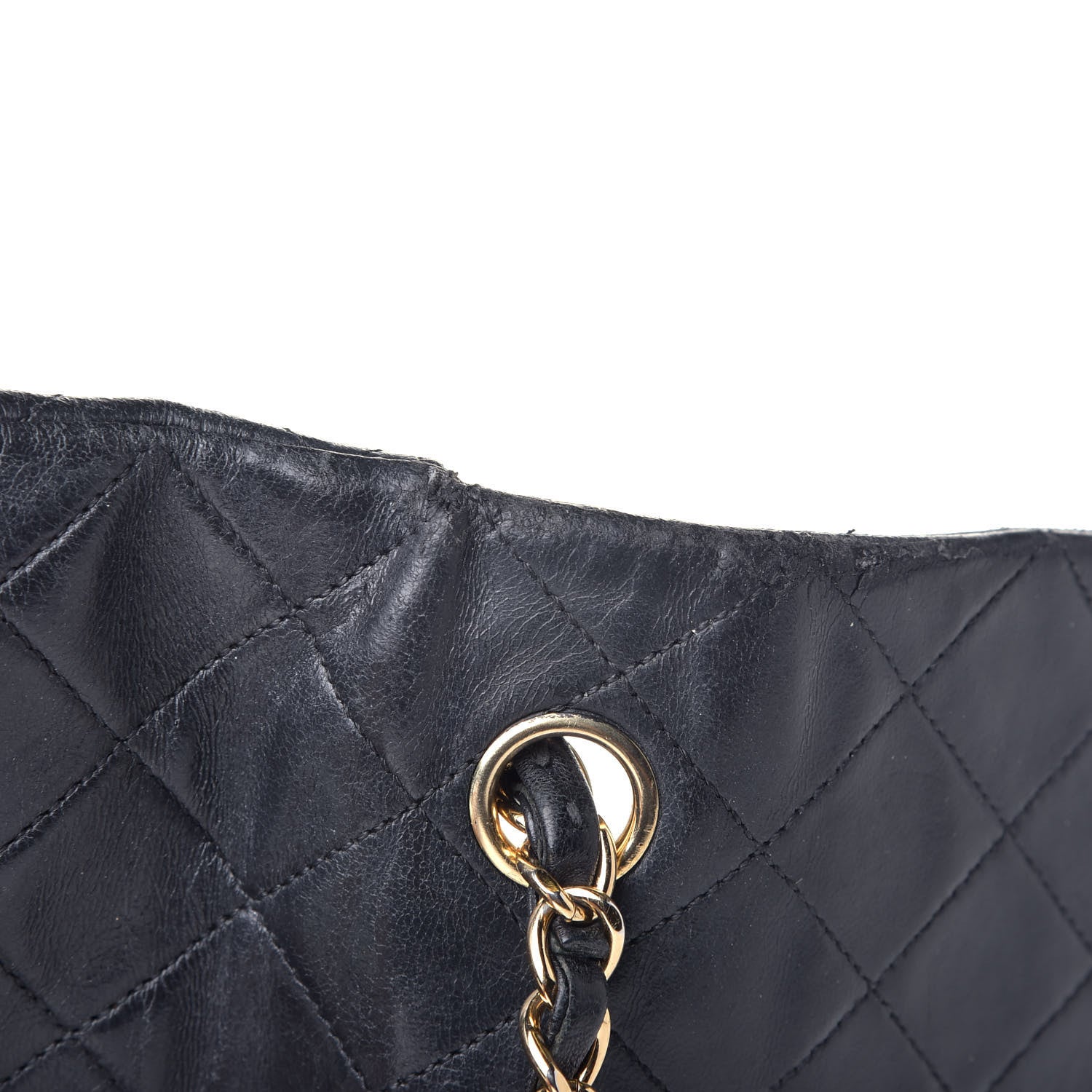 Chanel Lambskin Quilted Small Single Flap Black 11 of 12