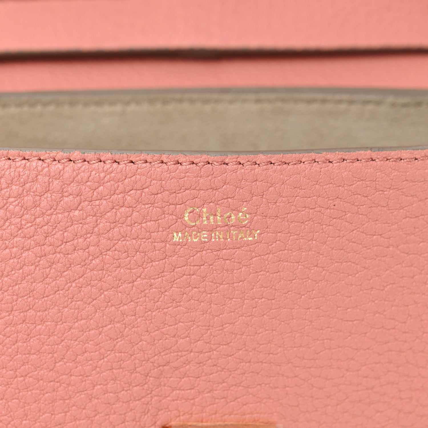 Chloe Grained Lambskin Drew Shoulder Bag Misty Rose 6 of 9