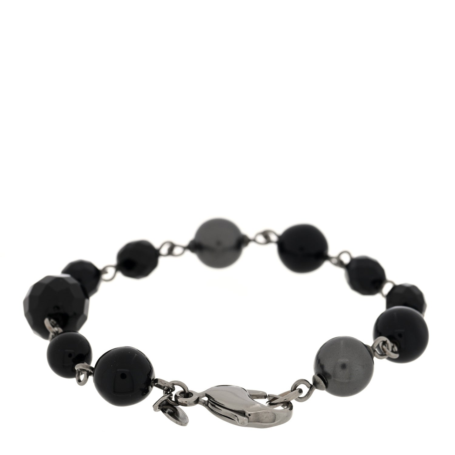 Chanel Bead Bracelet Ruthenium Black 3 of 4