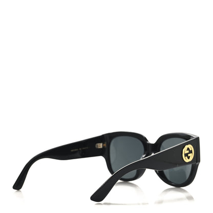 Gucci Acetate Square Frame Sunglasses GG0142SAN Black 4 of 7