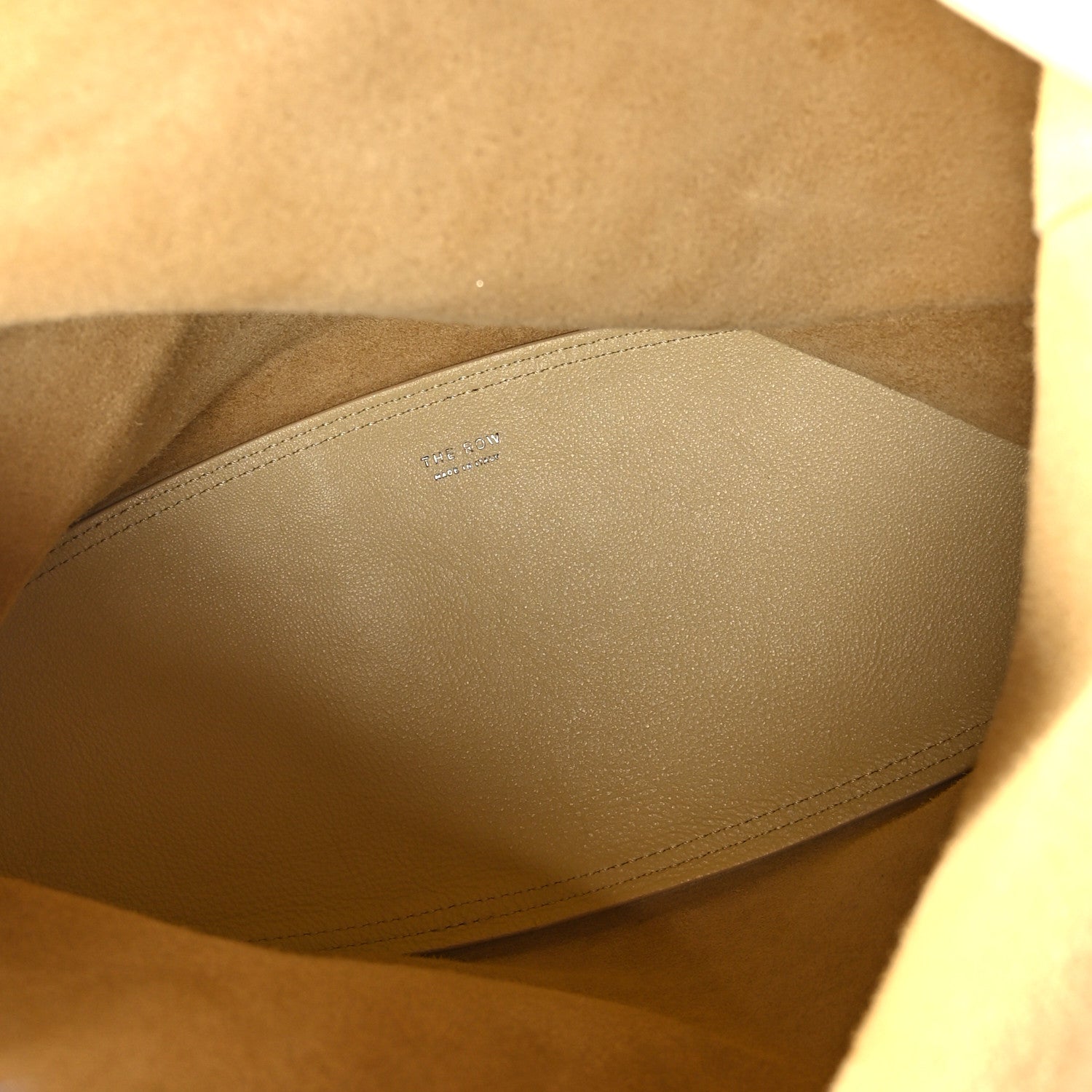 The Row Calfskin Bindle Three Bag Beige 5 of 8