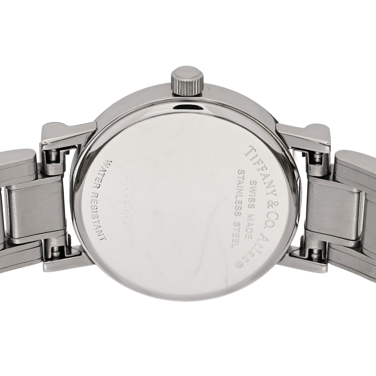 Tiffany Stainless Steel 25mm Atlas Quartz Watch Black 4 of 5
