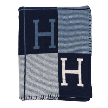 Hermes Wool Cashmere Avalon III Blanket Caban Ecru 1 of 3