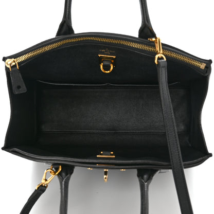 Louis Vuitton Taurillon City Steamer MM Black 5 of 13