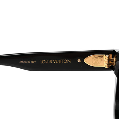 Louis Vuitton Acetate My Monogram Square Sunglasses Z1526E Black 5 of 7