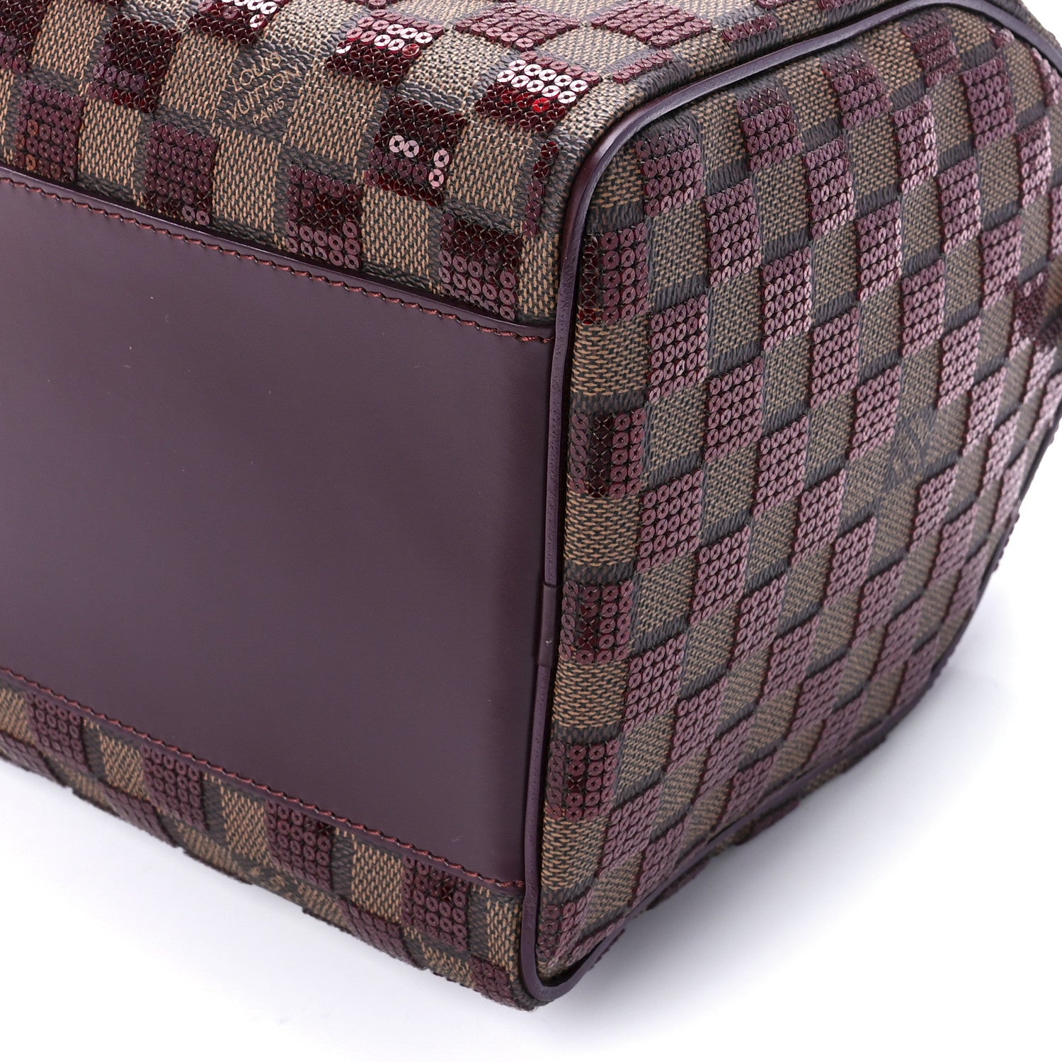 Louis Vuitton Damier Paillettes Speedy 30 Rouge 14 of 14