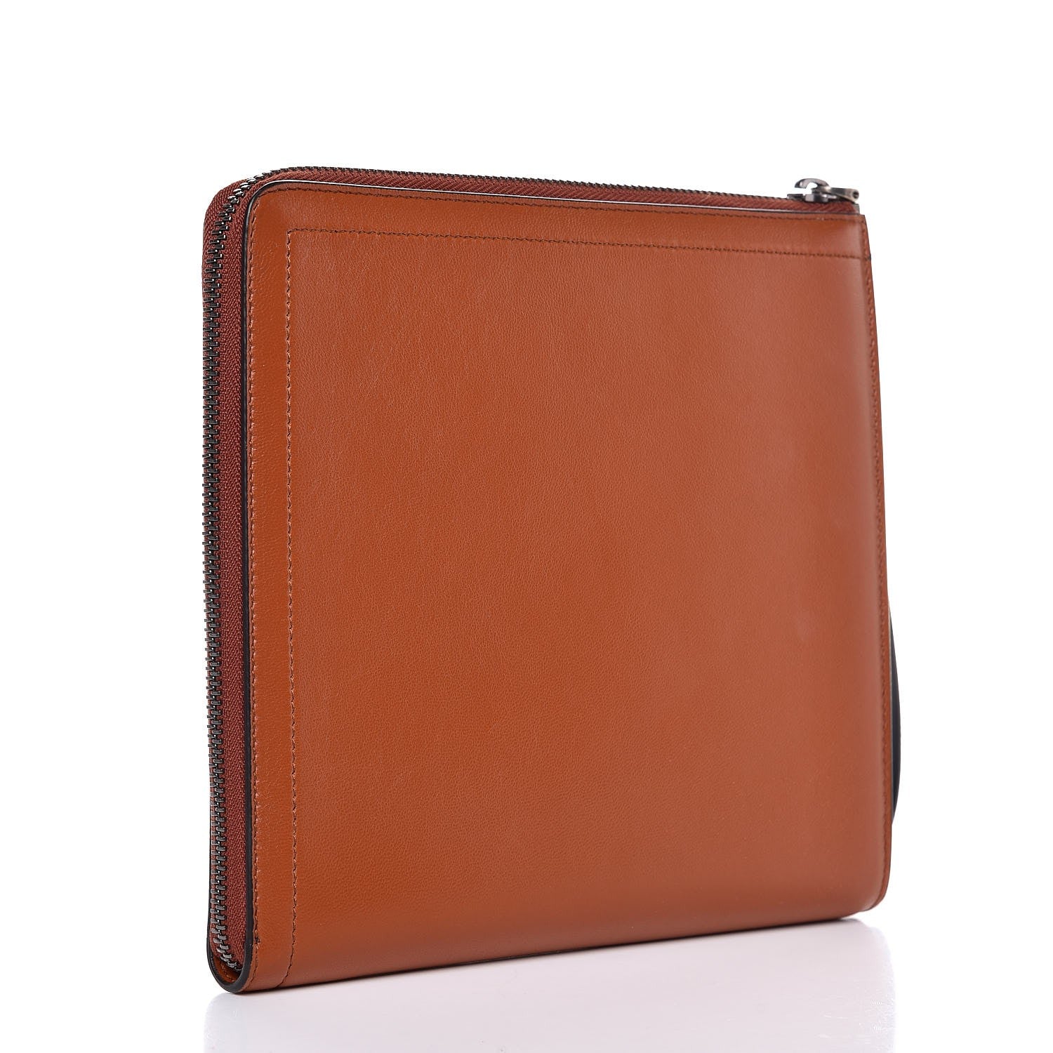 Givenchy Lambskin Square Emblem Wristlet Brown 3 of 6