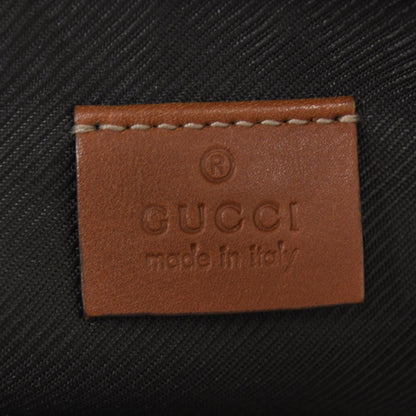 Gucci Nylon Monogram Zip Top Pouch Blue 7 of 8