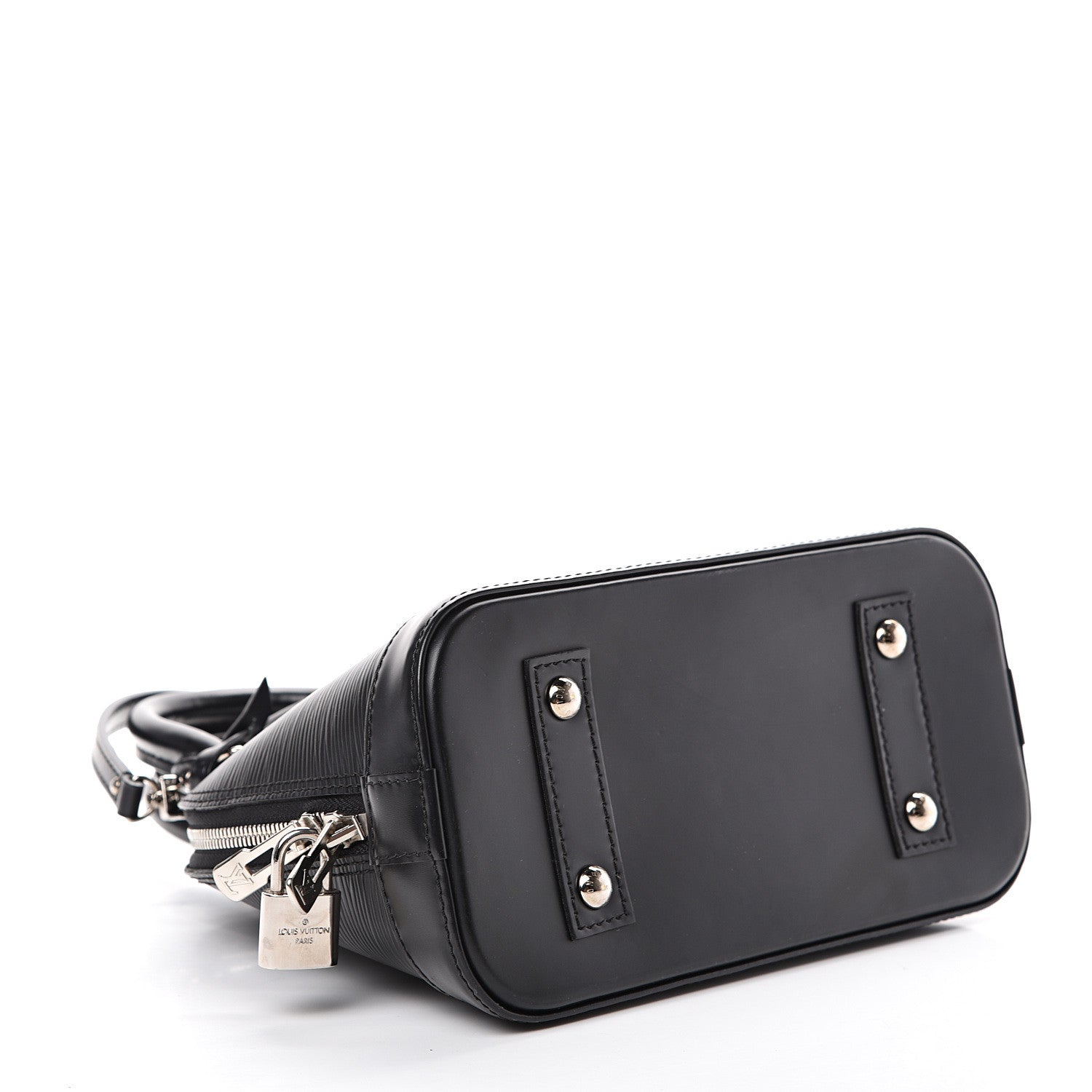 Louis Vuitton Epi Alma BB Black 3 of 12