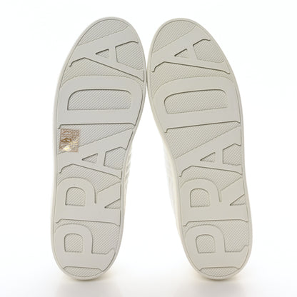 Prada Nappa Diagramme Womens Low Top Sneakers 38.5 White 6 of 8