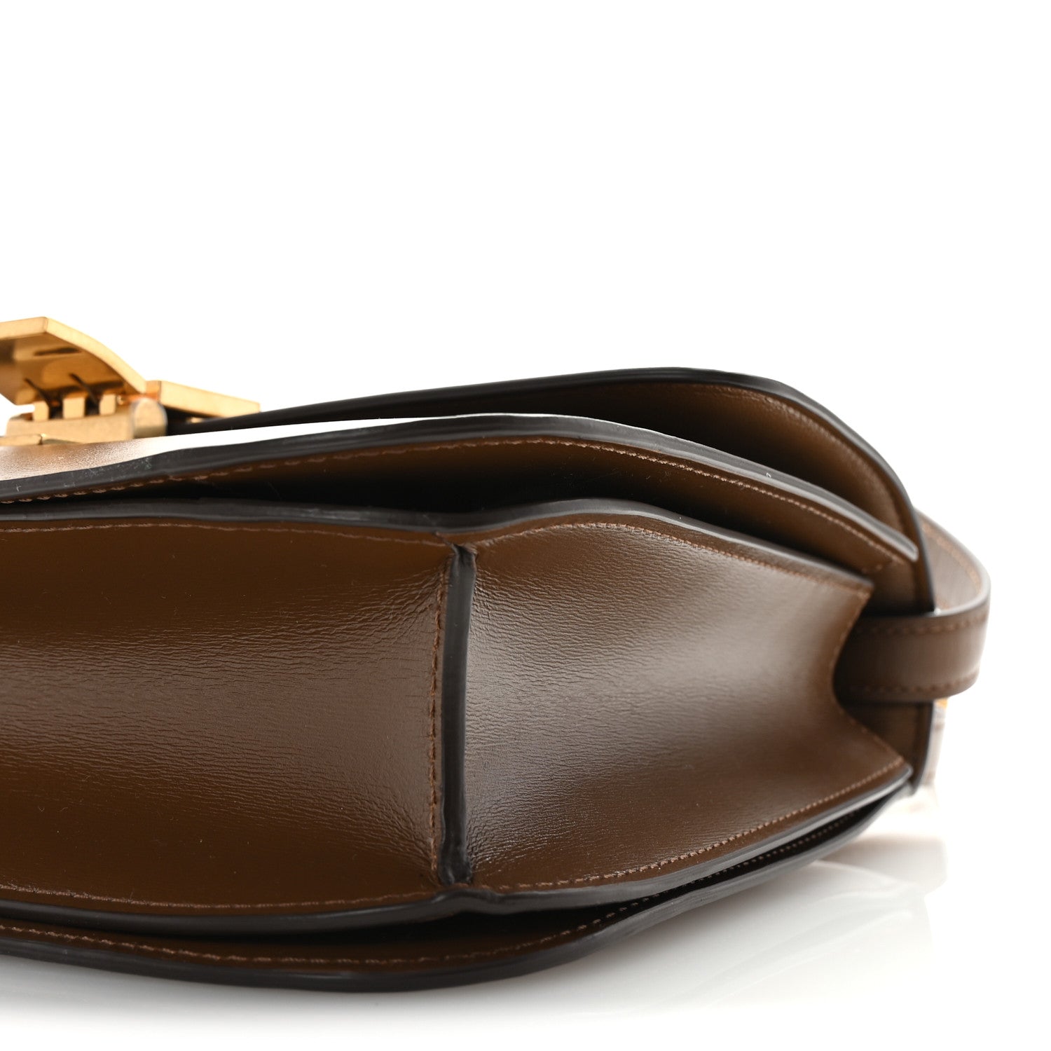 Celine Smooth Calfskin Medium Classic Box Flap Bag Camel 9 of 9