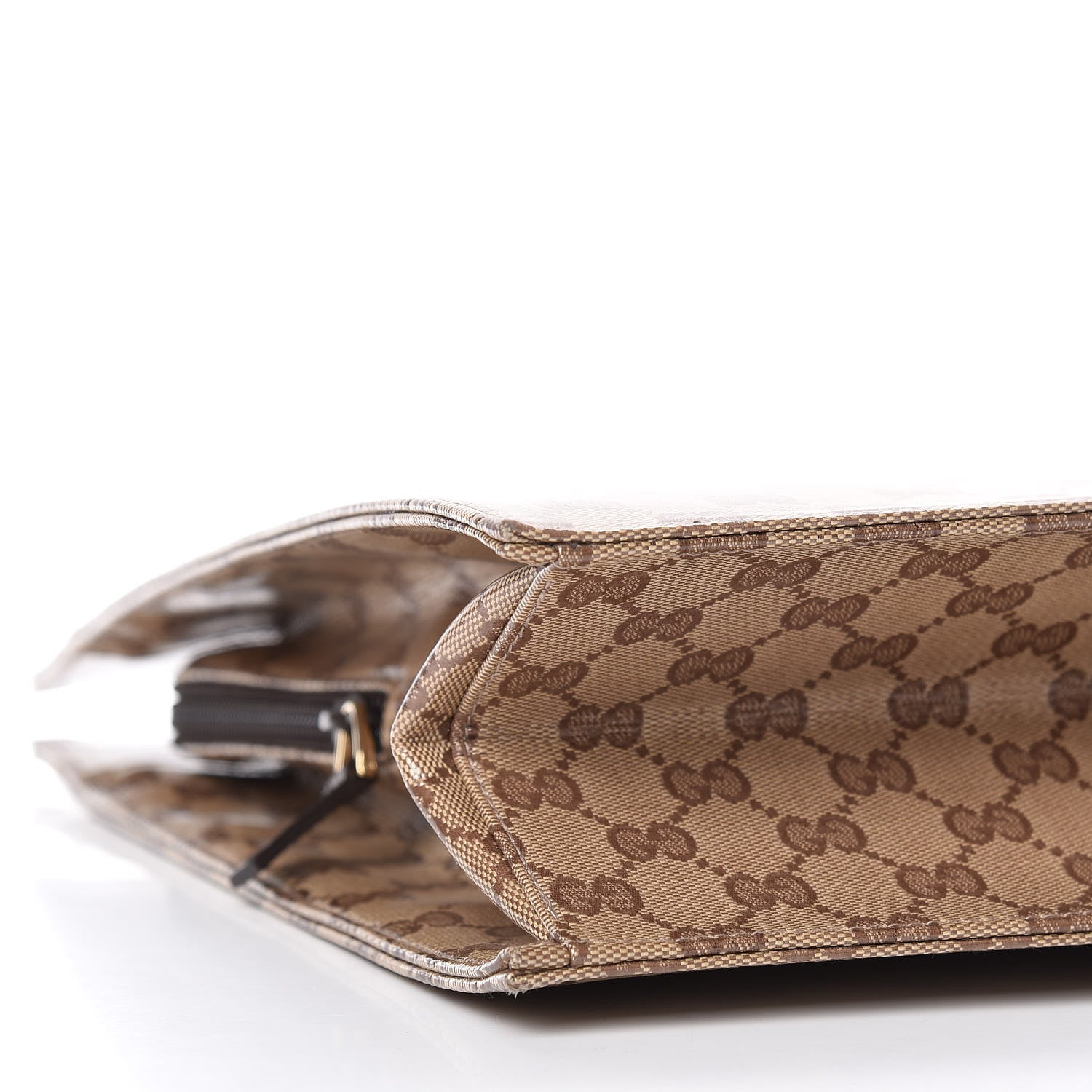 Gucci Crystal Monogram Large Tote Brown 6 of 10