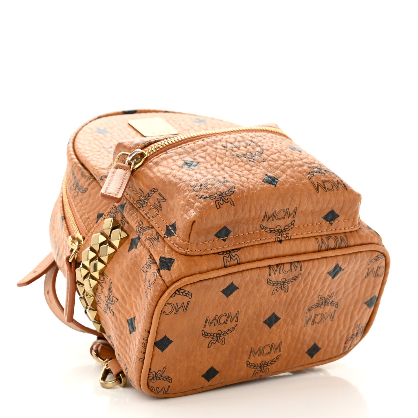 Visetos Side Stud X-Mini Stark Bebe Boo Backpack Cognac
