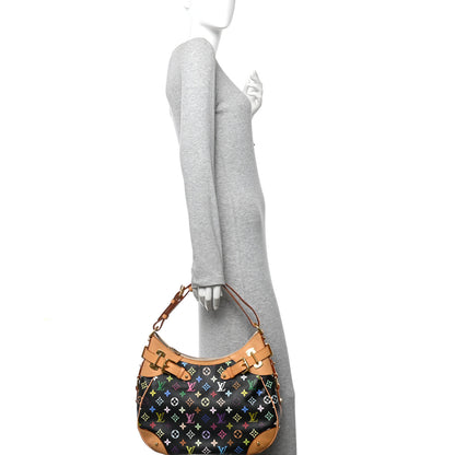 Louis Vuitton Monogram Multicolor Greta Black 2 of 12