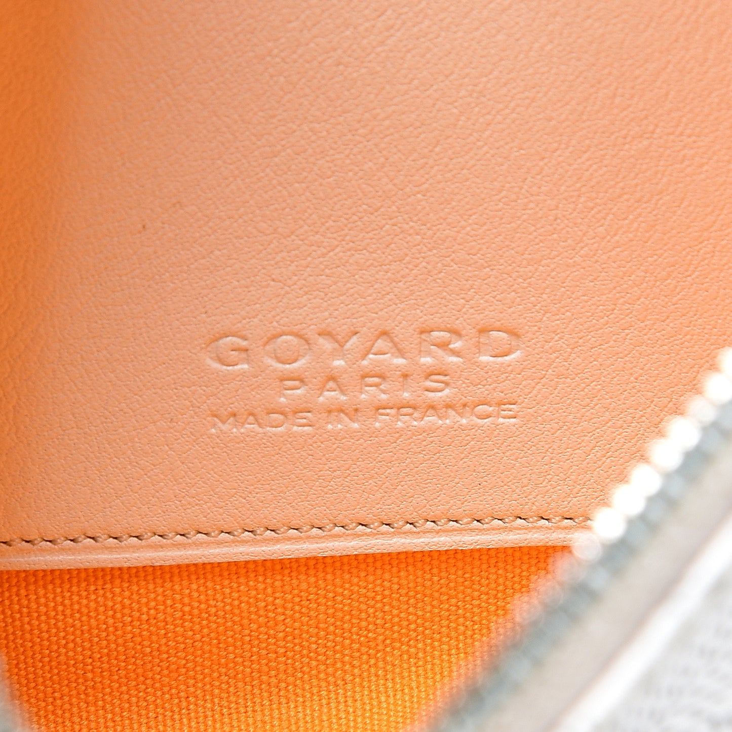 Goyardine Mini Senat Pochette White